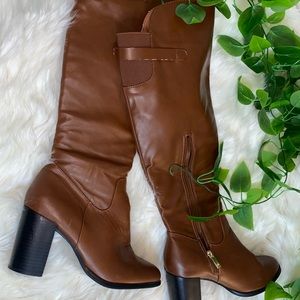 Brown boots